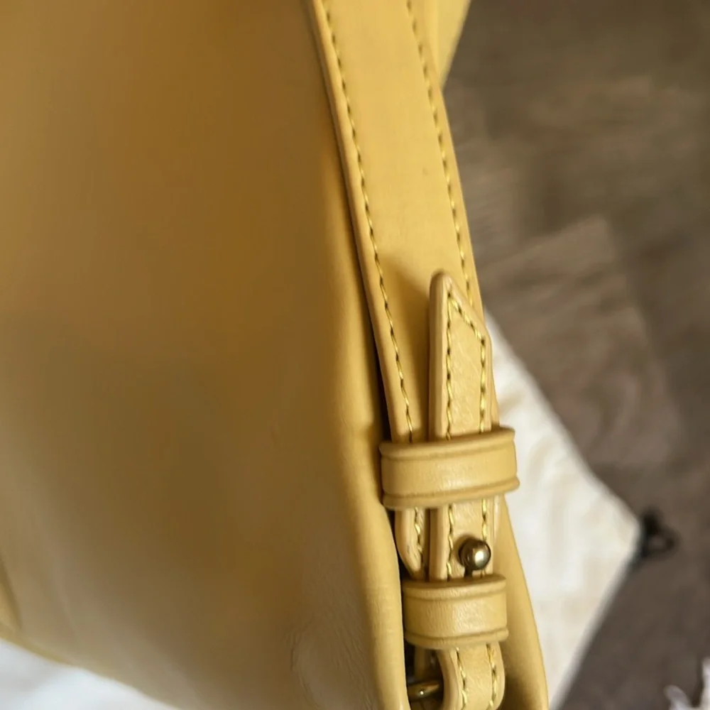 J Crew Oslo bag crossbody MSRP $138, soft yellow NWOT - Picture 7 of 7